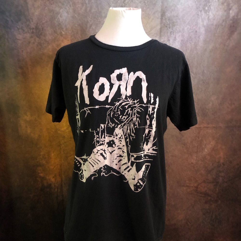 Black Korn Graphic Band T‑Shirt